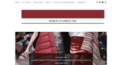 Desktop Screenshot of berlin-fashion-fou.com